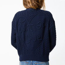 Load image into Gallery viewer, Kerri Rosenthal Suzanne Just Add Love Cardigan - Indigo