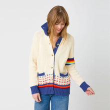 Load image into Gallery viewer, Kerri Rosenthal Joy Imperfect Heart Sweater Coat - Birch