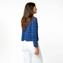 Load image into Gallery viewer, Kerri Rosenthal Beau-Lero Love Cardigan - Light Indigo