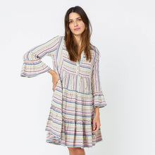 Load image into Gallery viewer, Kerri Rosenthal Charlie Stripe Dress - Multi