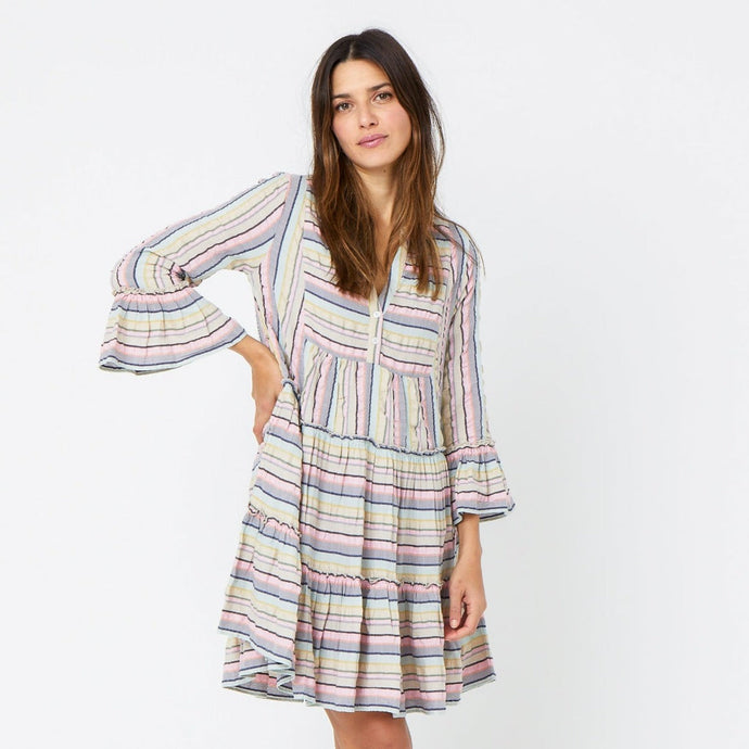 Kerri Rosenthal Charlie Stripe Dress - Multi