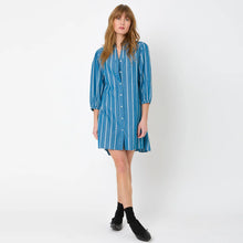 Load image into Gallery viewer, Kerri Rosenthal Audrey Dress - Aegean-White