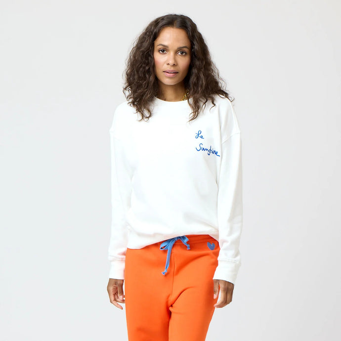 Kerri Rosenthal Ex-Boyfriend Le Sunshine Sweatshirt - White