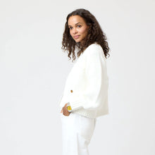 Load image into Gallery viewer, Kerri Rosenthal Alaina Cardigan - White