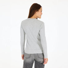 Load image into Gallery viewer, Kerri Rosenthal KR Long Sleeve Rib Tee - 2 Colors