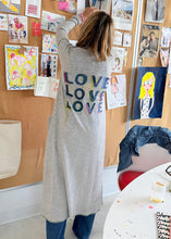 Load image into Gallery viewer, Kerri Rosenthal Super Duper Love On Repeat Duster - Heather Grey