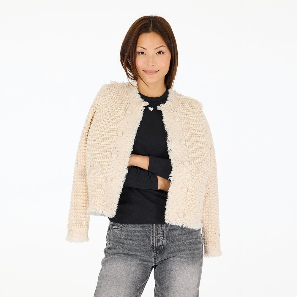 Kerri Rosenthal Fringe Beaulero Cardigan - Multi