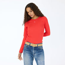 Load image into Gallery viewer, Kerri Rosenthal KR Long Sleeve Rib Tee - 3 Colors