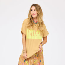 Load image into Gallery viewer, Kerri Rosenthal Tommy Love Lines Tee - Lark-Cactus