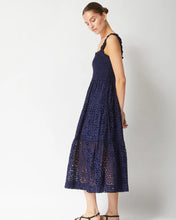 Load image into Gallery viewer, Change of Scenery Kristen Dress - Seaside Eyelet Navy
