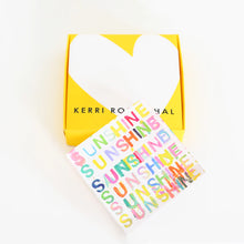 Load image into Gallery viewer, Kerri Rosenthal Here Comes The Sun Block of Love