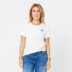 Kerri Rosenthal Suke Play Love Tee - White