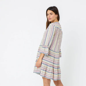 Kerri Rosenthal Charlie Stripe Dress - Multi