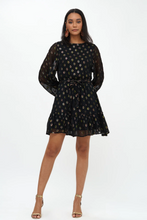 Load image into Gallery viewer, OLIPHANT Flirty Short Dress - Kala Black