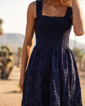 Load image into Gallery viewer, Change of Scenery Kristen Dress - Seaside Eyelet Navy
