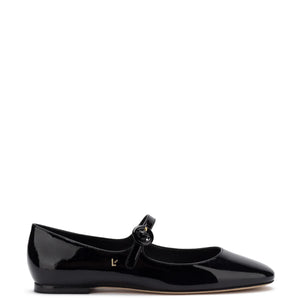 Larroude Blair Ballet Flat - Black Patent