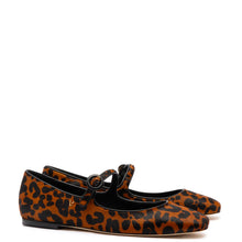 Load image into Gallery viewer, Larroude Blair Ballet Flat - Leopard Print Calf Hair