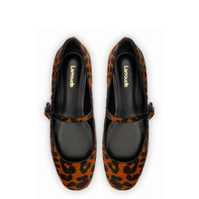 Load image into Gallery viewer, Larroude Blair Ballet Flat - Leopard Print Calf Hair