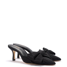 Load image into Gallery viewer, Larroude Mini Elle Pump - Black Fabric