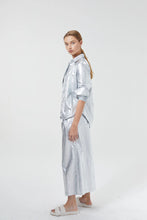 Load image into Gallery viewer, Lanthropy Culotte Metallic Linen Pants - 2 Colors