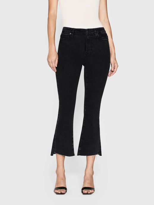 FRAME Le Cropped Mini Boot - Radio Cascade Hem