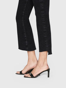 FRAME Le Cropped Mini Boot - Radio Cascade Hem