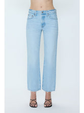 Load image into Gallery viewer, Pistola Lexi Mid Rise Bowed Straight Jean - Dolce Vita