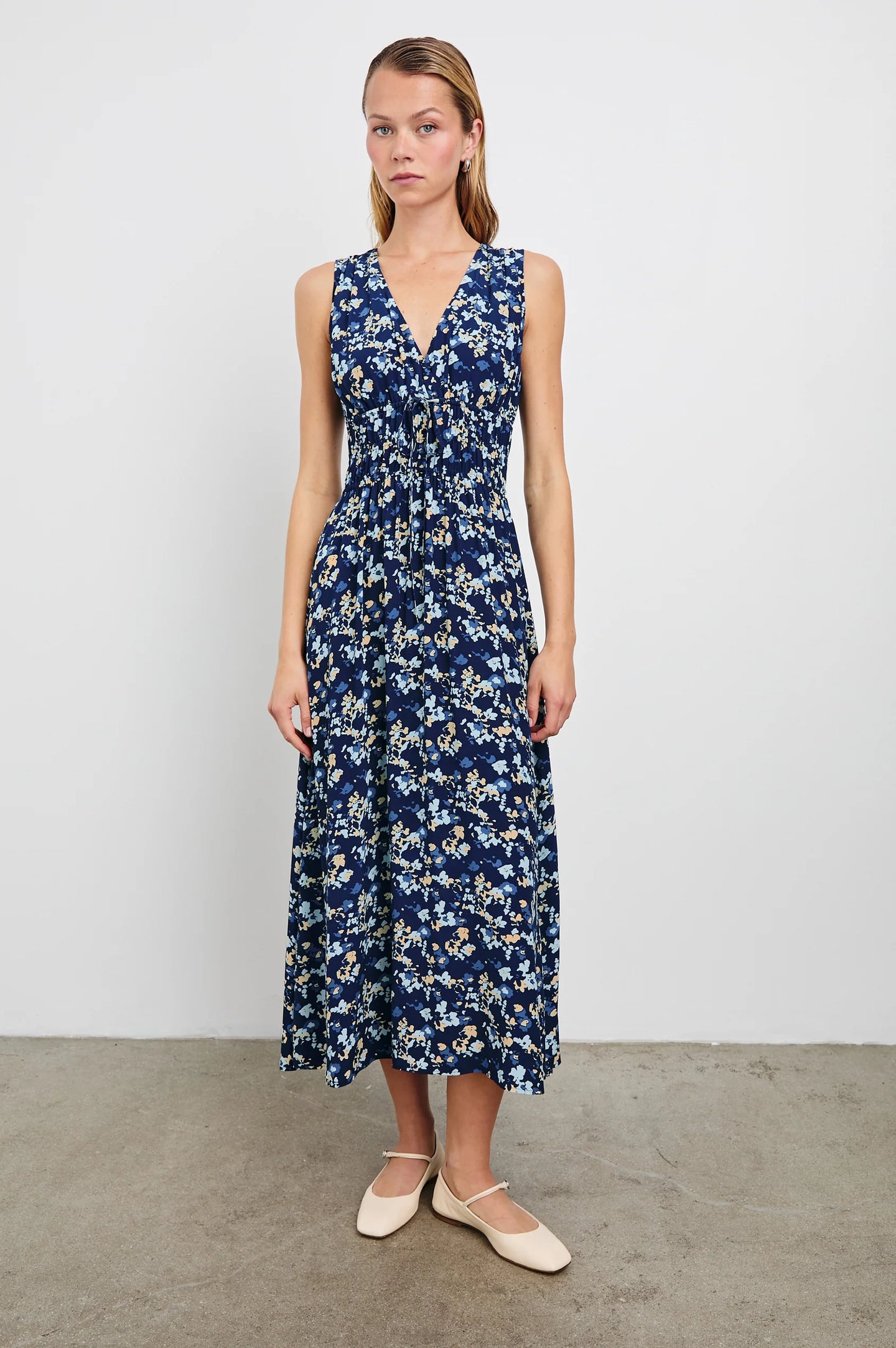 Rails Lilith Dress - Navy Flora