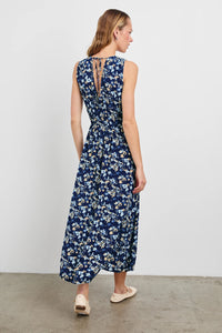 Rails Lilith Dress - Navy Flora