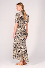 Load image into Gallery viewer, Poupette St. Barth Long Dress Eren - Black Toucan