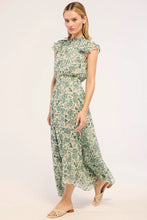 Load image into Gallery viewer, Misa Mariposa Dress - Azure Flora