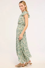 Load image into Gallery viewer, Misa Mariposa Dress - Azure Flora