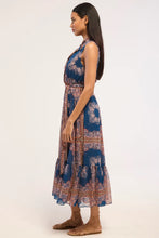 Load image into Gallery viewer, Misa Thebez Dress - Sapphire Tapis Chiffon