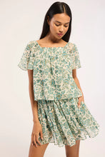 Load image into Gallery viewer, Misa Sheena Top - Azure Flora