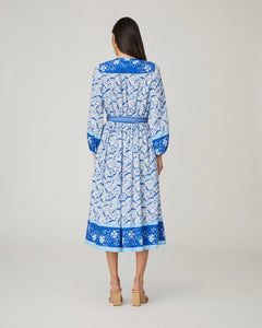 Shoshanna Lilia Dress - Blue Multi