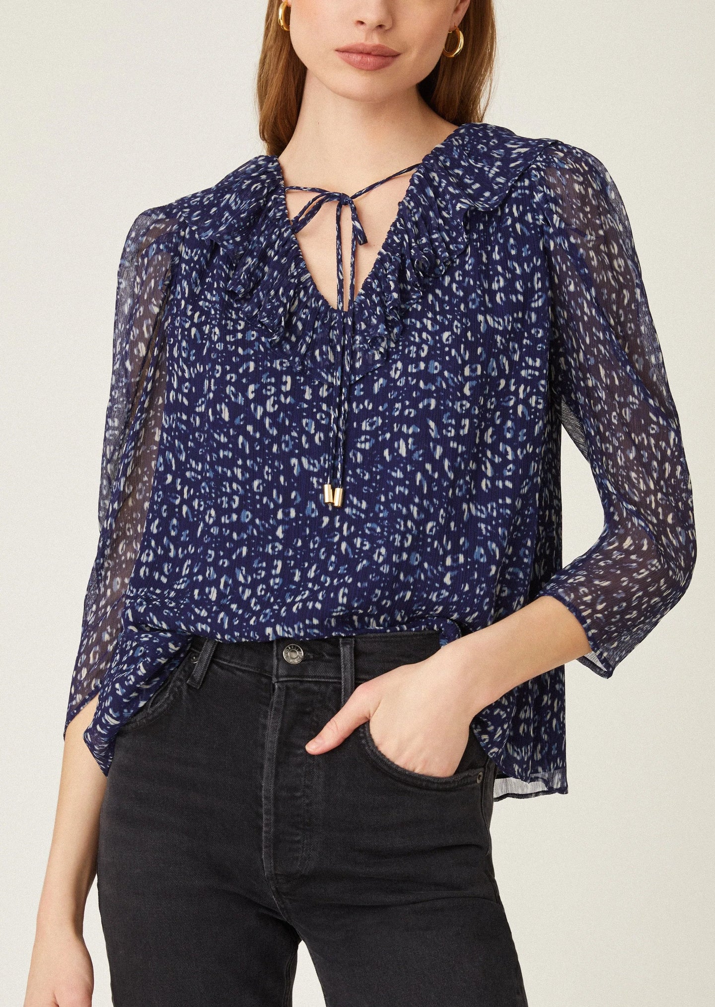 Shoshanna Landen Top - Ink Multi