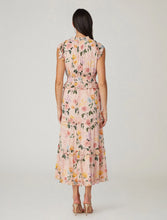 Load image into Gallery viewer, Shoshanna Midnight Maren Dress - Blush/Green Multi