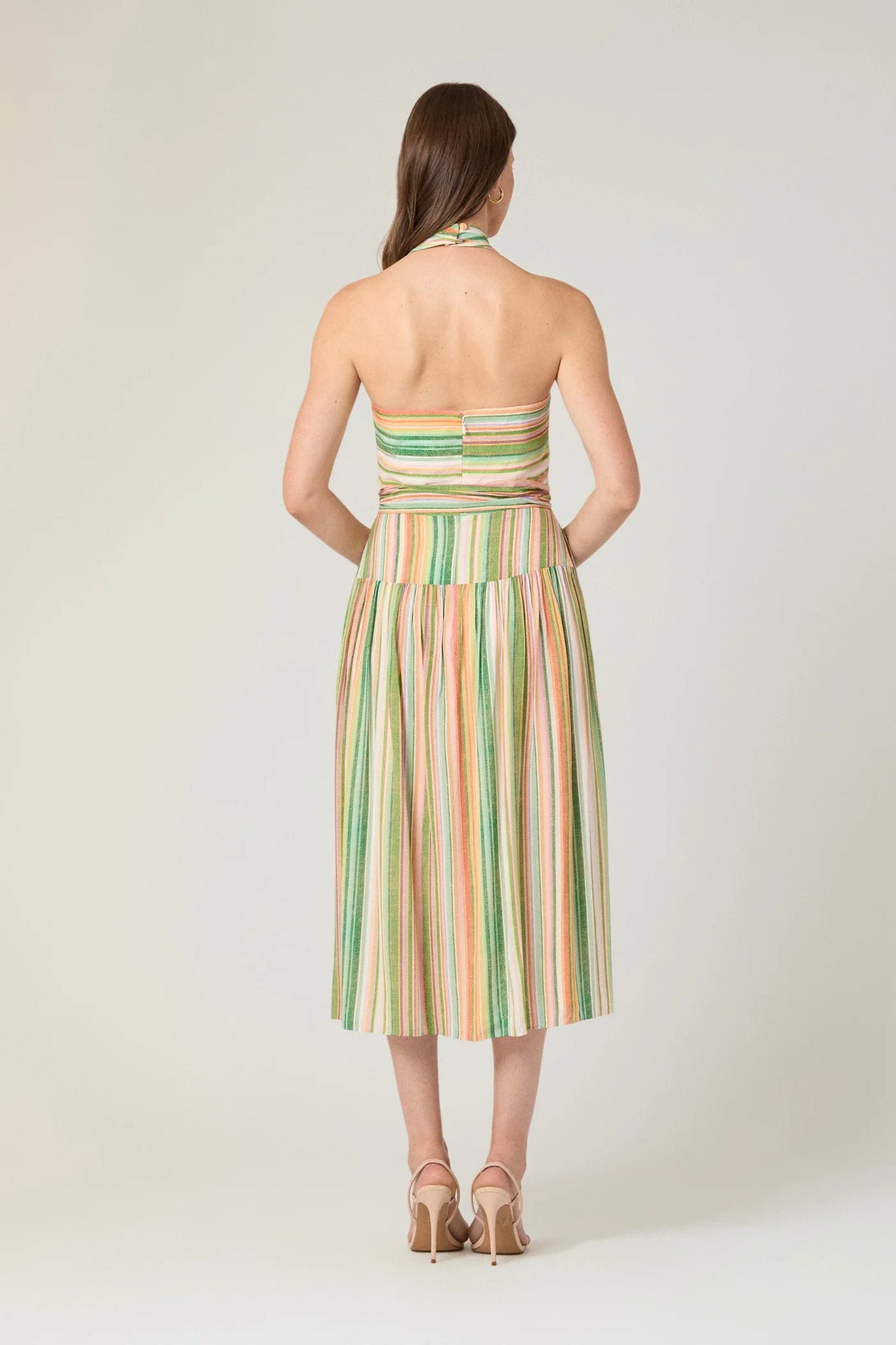 florentine halter midi dress Shoshanna Florentine Dress