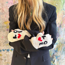Load image into Gallery viewer, Kerri Rosenthal Love Squared Smittens - Natural