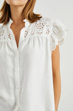 Load image into Gallery viewer, Rails Marlene Top - White Denim