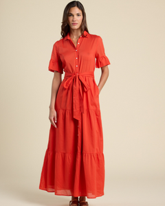 Trovata Martine Dress - Tomato