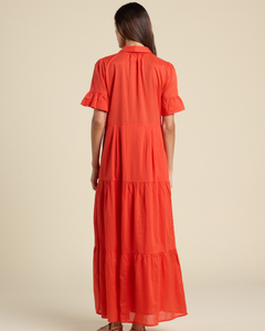 Trovata Martine Dress - Tomato