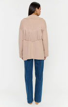 Load image into Gallery viewer, Show Me Your Mumu Santa Barbara Jacket - Tan Knit Fringe