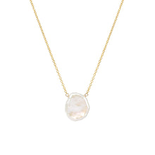 Load image into Gallery viewer, Dogeared One In A Million Keshi Pearl Necklace - Gold Filled