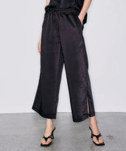 Load image into Gallery viewer, Melissa Nepton Miles Satin Pant - Black