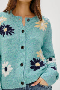 Rails Millie Cardigan - Heather Teal