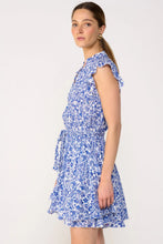 Load image into Gallery viewer, Poupette St. Barth Mini Dress Callie - Blue Tiare