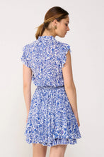 Load image into Gallery viewer, Poupette St. Barth Mini Dress Callie - Blue Tiare