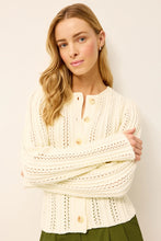 Load image into Gallery viewer, Marie Oliver Emory Cardigan - Ivory