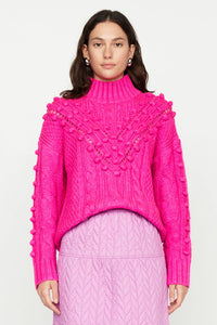 Marie Oliver Eris Sweater - Electric Pink